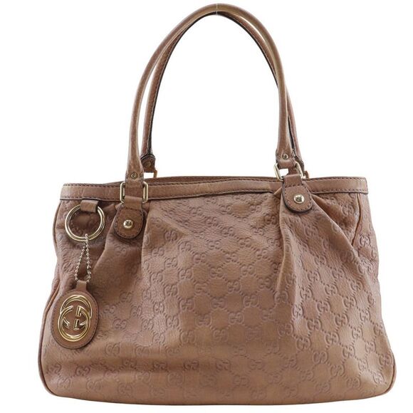 Gucci Sukey GG Shima Leather Tote Bag - Picture 1 of 10